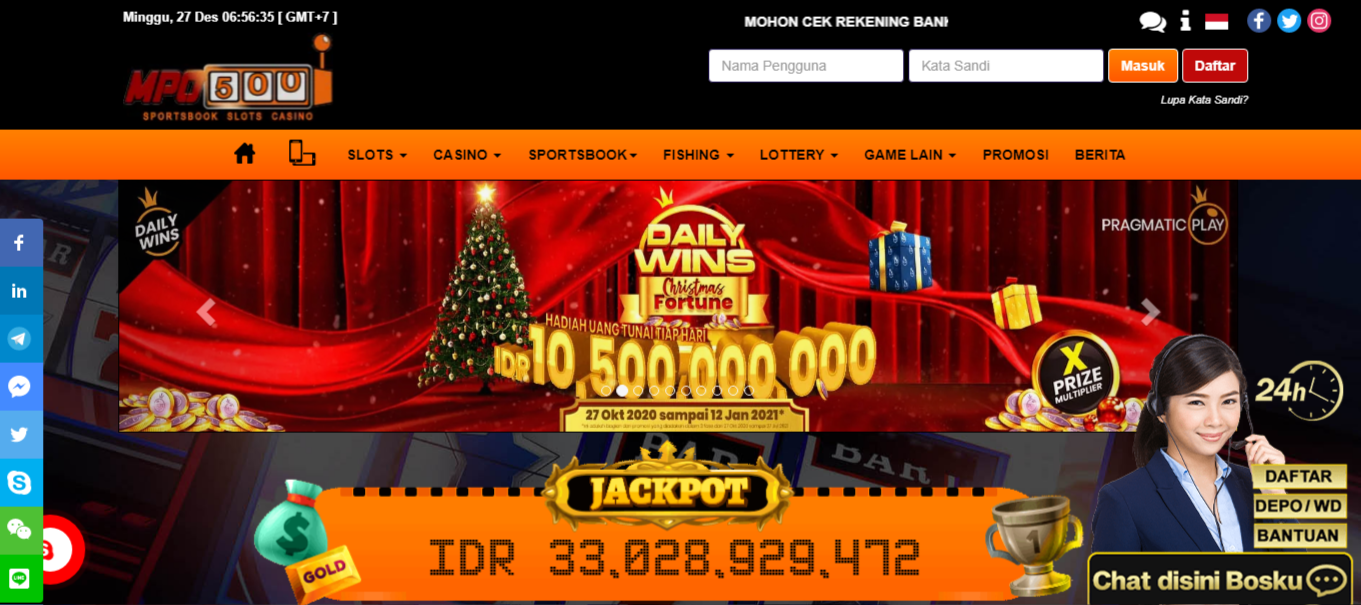 Mpo500: Agen Slot Online Terpercaya