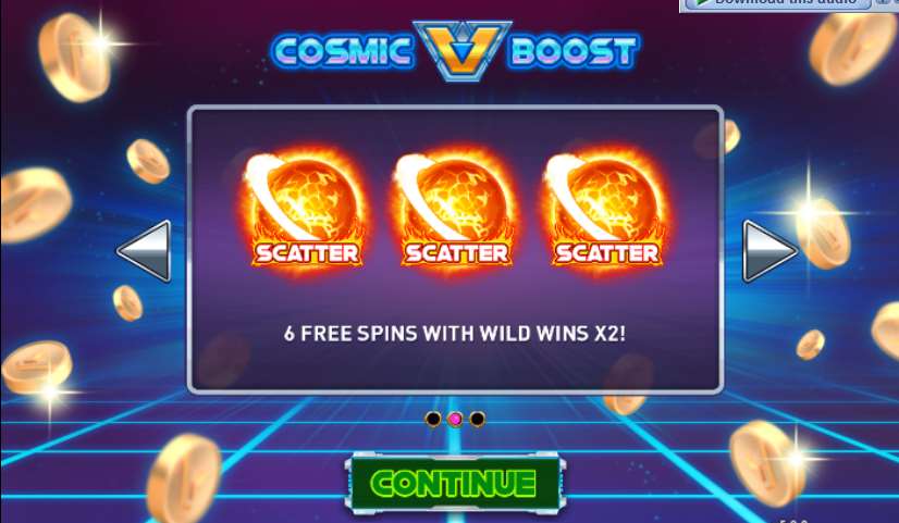 Cosmic Boost