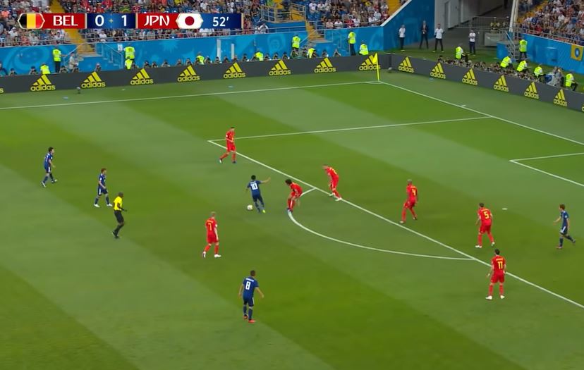 Belgium v Japan FIFA World Cup